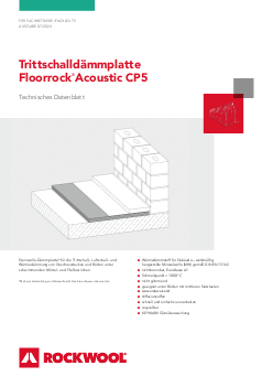 Datenblatt Floorrock Acoustic CP5